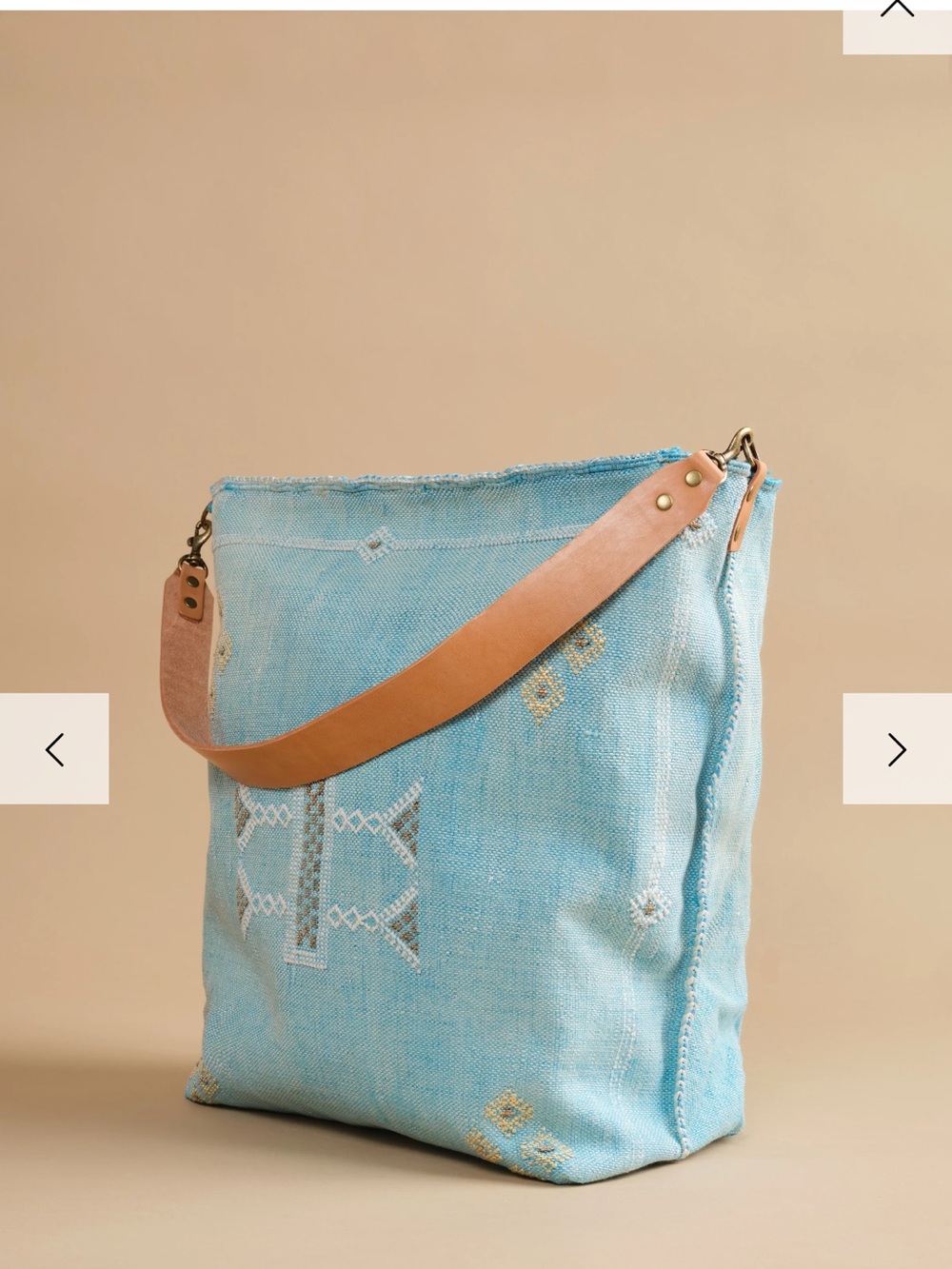 Jenna Bee handmade Moroccan Cactus Silk tote - Picture 6 of 6